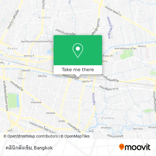 คลินิกฝังเข็ม map