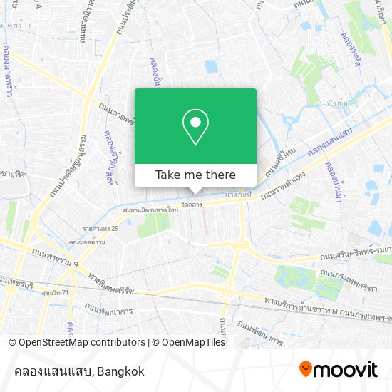 คลองแสนแสบ map