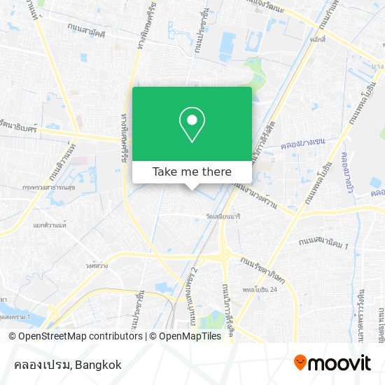 คลองเปรม map