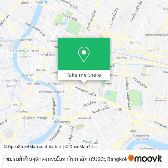 ชมรมยิงปืนจุฬาลงกรณ์มหาวิทยาลัย map