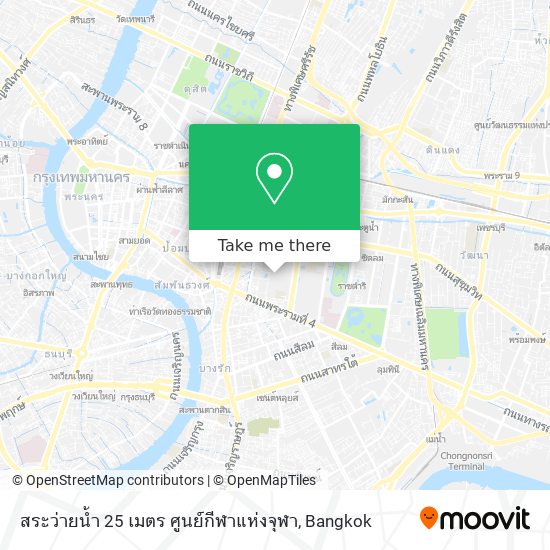 สระว่ายน้ำ 25 เมตร ศูนย์กีฬาแห่งจุฬา map