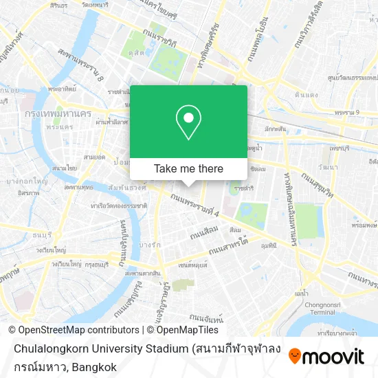Chulalongkorn University Stadium map