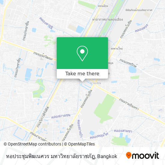 หอประชุมพิฆเนศวร มหาวิทยาลัยราชภัฏ map