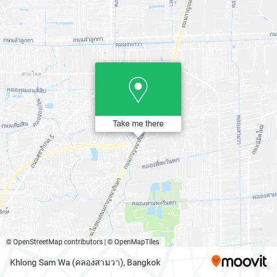 Khlong Sam Wa (คลองสามวา) map