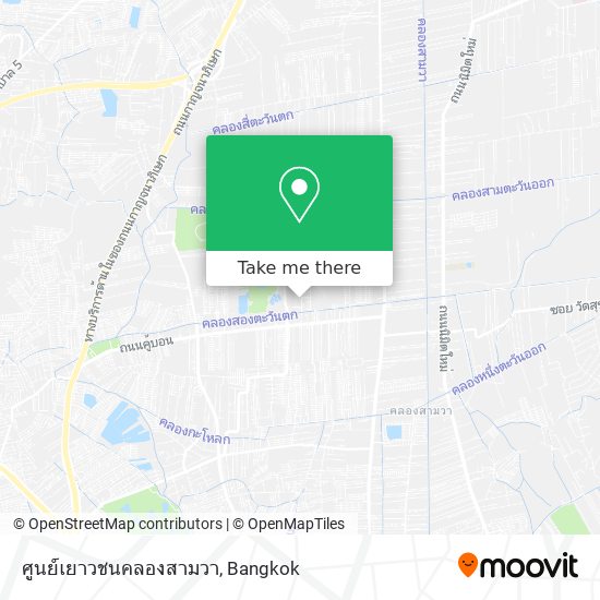 ศูนย์เยาวชนคลองสามวา map