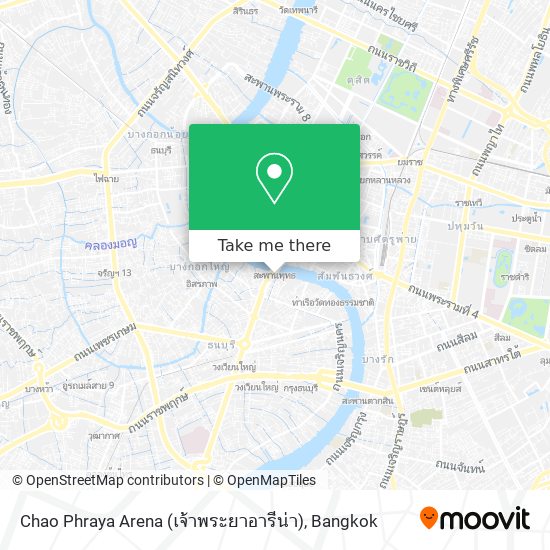 Chao Phraya Arena (เจ้าพระยาอารีน่า) map
