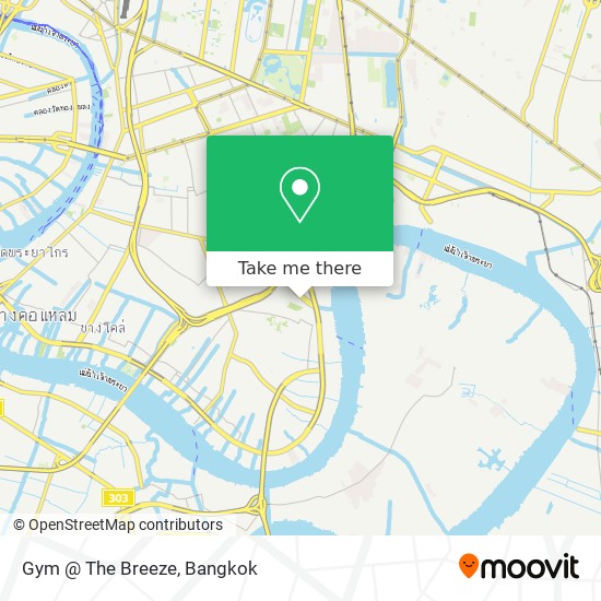 Gym @ The Breeze map