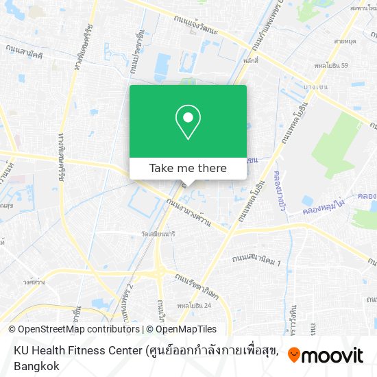 KU Health Fitness Center map