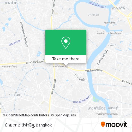 ป้ายรถเมล์ท่าอิฐ map