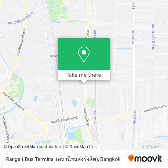 Rangsit Bus Terminal (สถานีขนส่งรังสิต) map