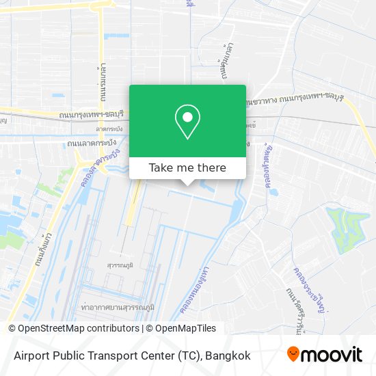 Airport Public Transport Center (TC) map