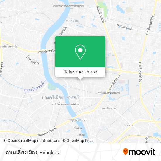 ถนนเลี่ยงเมือง map