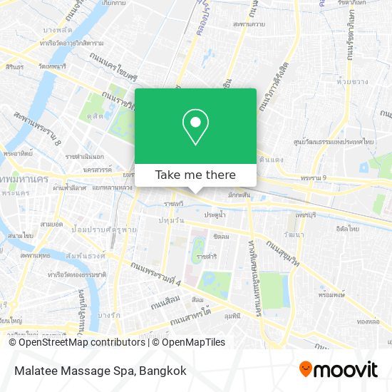 Malatee Massage Spa map