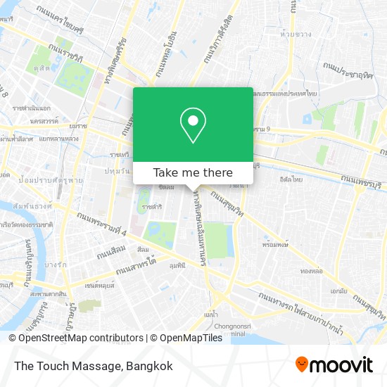 The Touch Massage map