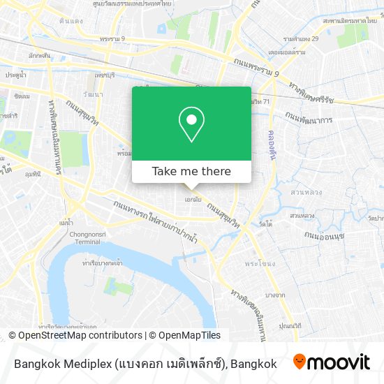 Bangkok Mediplex (แบงคอก เมดิเพล็กซ์) map