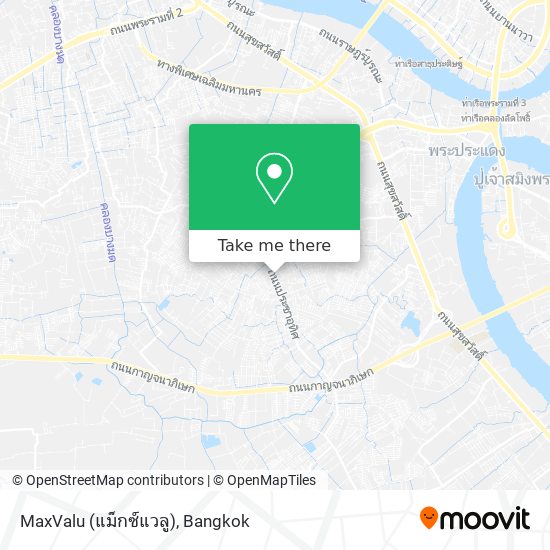 MaxValu (แม็กซ์แวลู) map