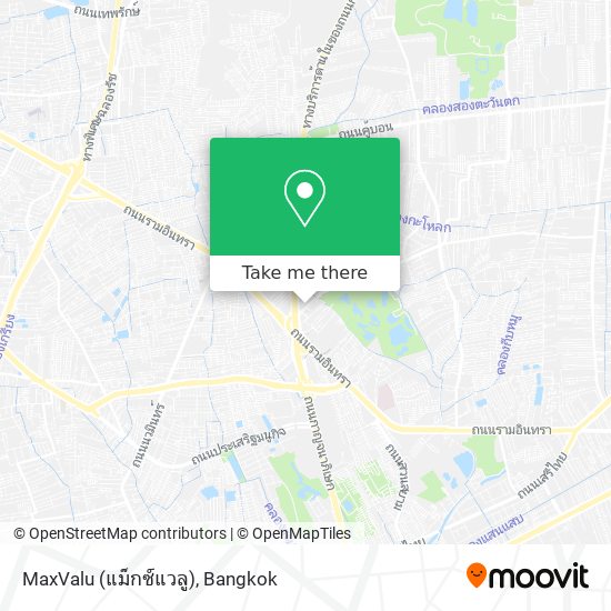 MaxValu (แม็กซ์แวลู) map