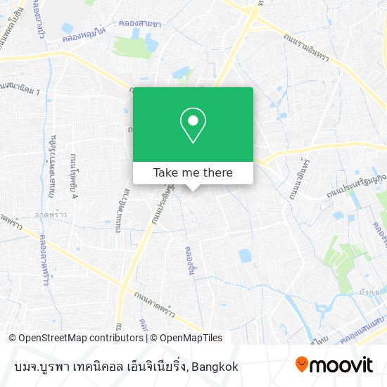 บมจ.บูรพา เทคนิคอล เอ็นจิเนียริ่ง map