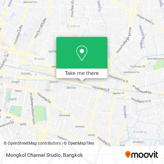 Mongkol Channel Studio map