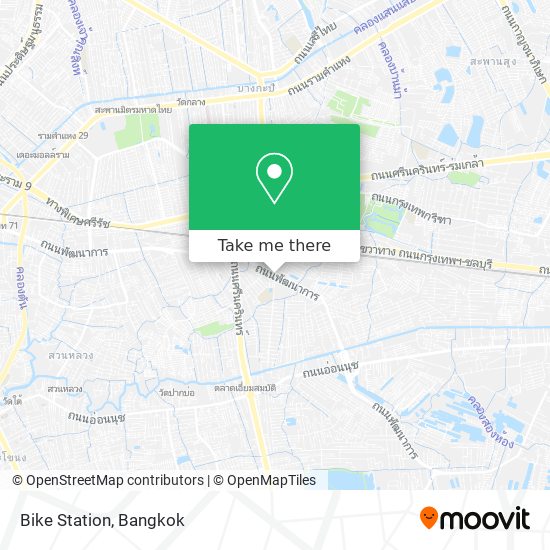 Bike Station map