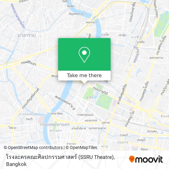 โรงละครคณะศิลปกรรมศาสตร์ (SSRU Theatre) map