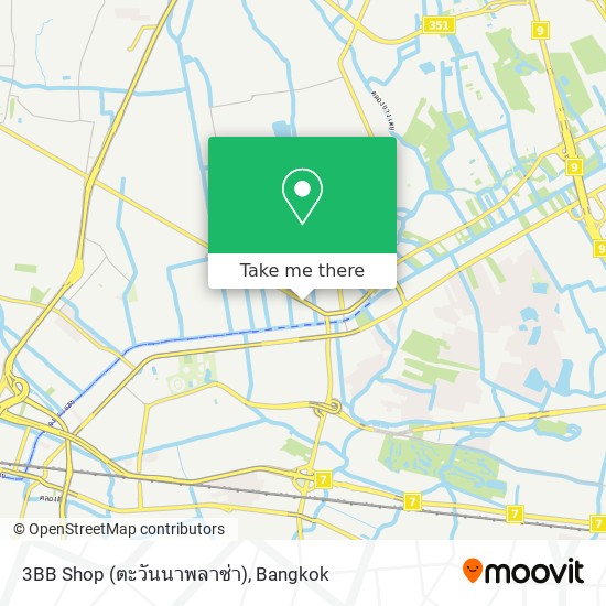 3BB Shop (ตะวันนาพลาซ่า) map