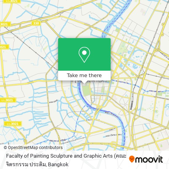 Facalty of Painting Sculpture and Graphic Arts map