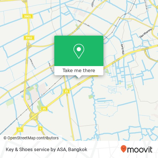 Key & Shoes service by ASA map