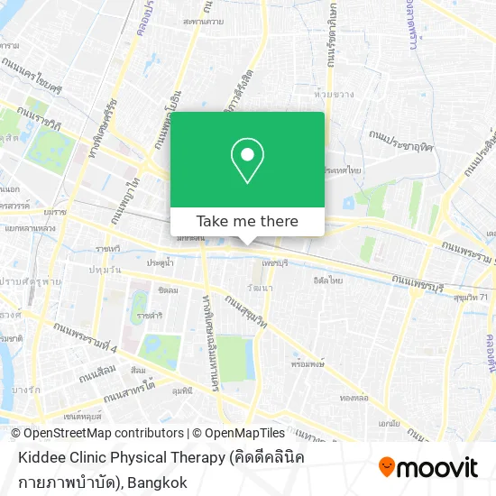 Kiddee Clinic Physical Therapy (คิดดีคลินิค กายภาพบำบัด) map