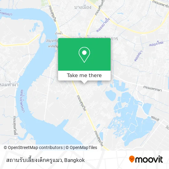 สถานรับเลี้ยงเด็กครูแมว map