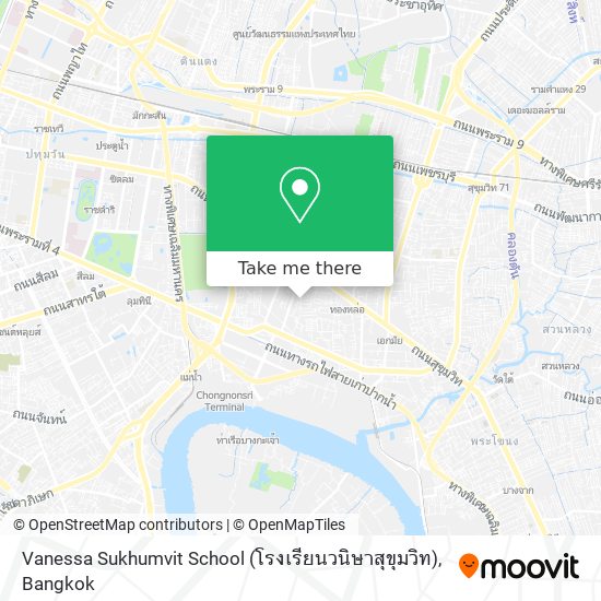 Vanessa Sukhumvit School (โรงเรียนวนิษาสุขุมวิท) map