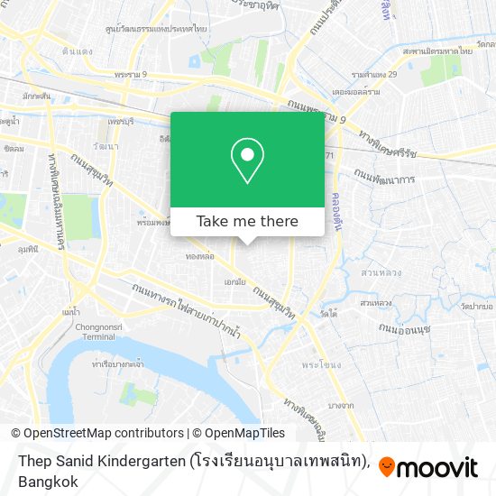 Thep Sanid Kindergarten (โรงเรียนอนุบาลเทพสนิท) map