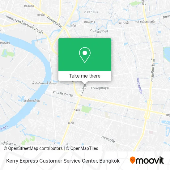 Kerry Express Customer Service Center map