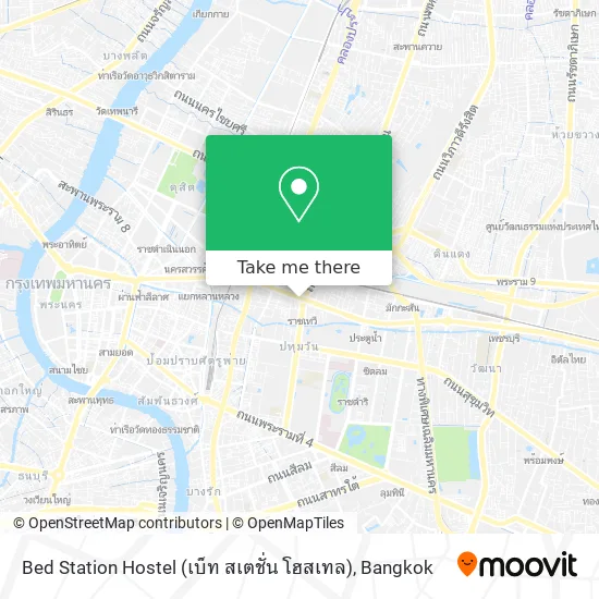 Bed Station Hostel (เบ็ท สเตชั่น โฮสเทล) map