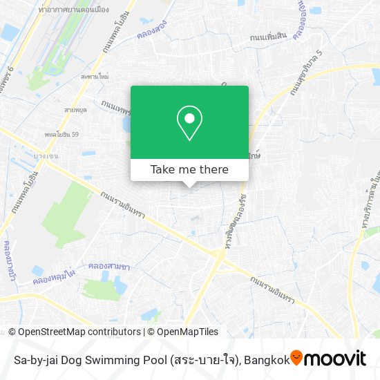 Sa-by-jai Dog Swimming Pool (สระ-บาย-ใจ) map