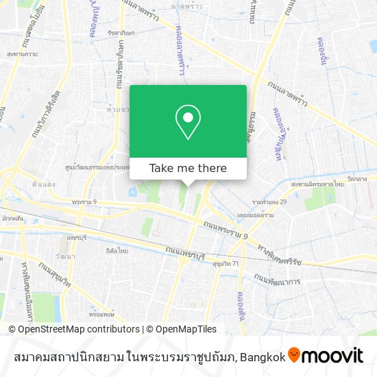 สมาคมสถาปนิกสยาม ในพระบรมราชูปถัมภ map