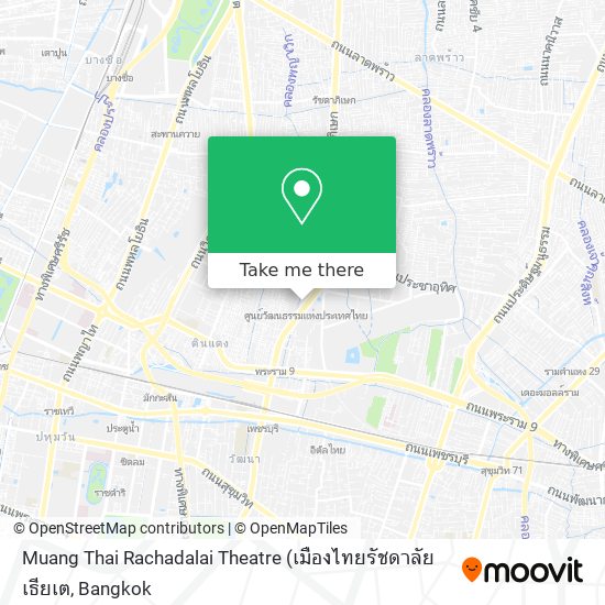 Muang Thai Rachadalai Theatre map