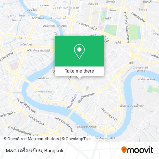 M&G เครื่องเขียน map