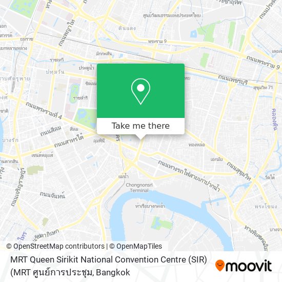 MRT Queen Sirikit National Convention Centre (SIR) (MRT ศูนย์การประชุม map