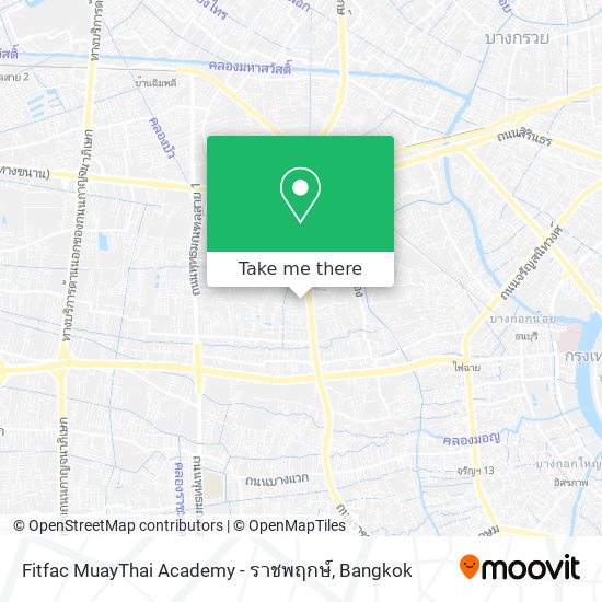 Fitfac MuayThai Academy - ราชพฤกษ์ map