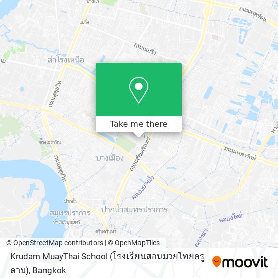 Krudam MuayThai School (โรงเรียนสอนมวยไทยครูดาม) map