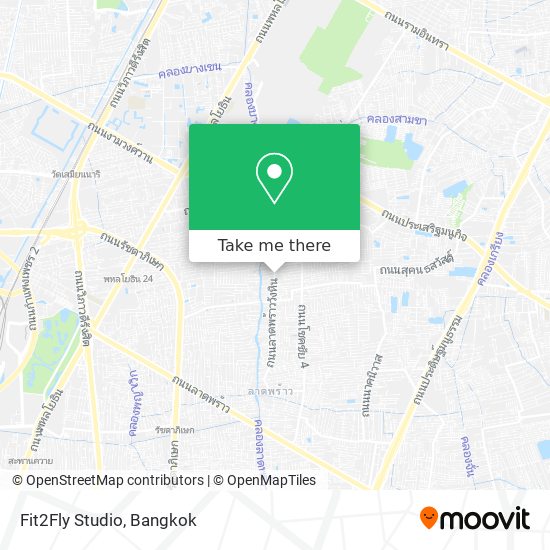 Fit2Fly Studio map