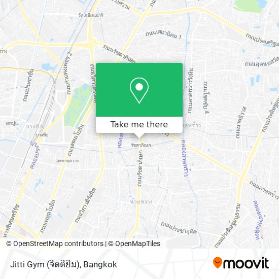 Jitti Gym (จิตติยิม) map
