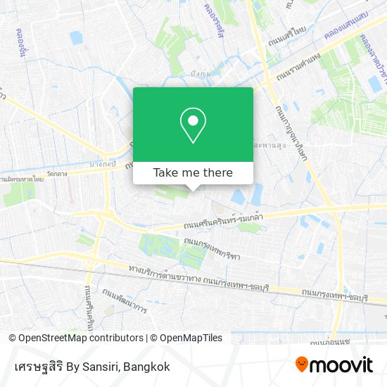 เศรษฐสิริ By Sansiri map