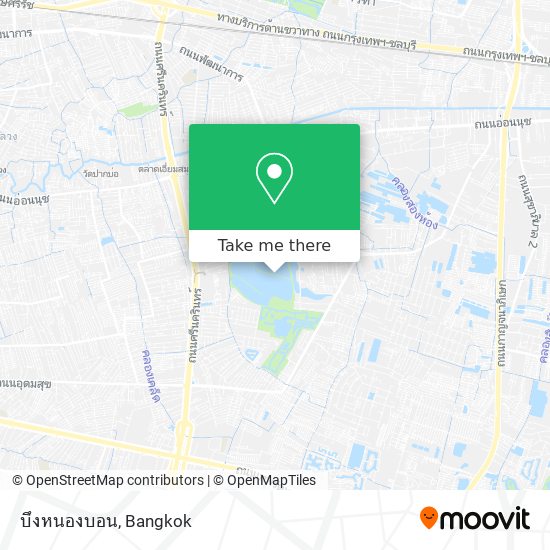 บึงหนองบอน map