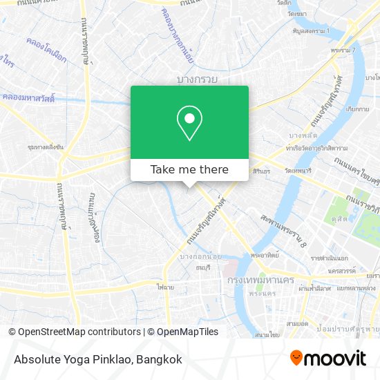 Absolute Yoga Pinklao map