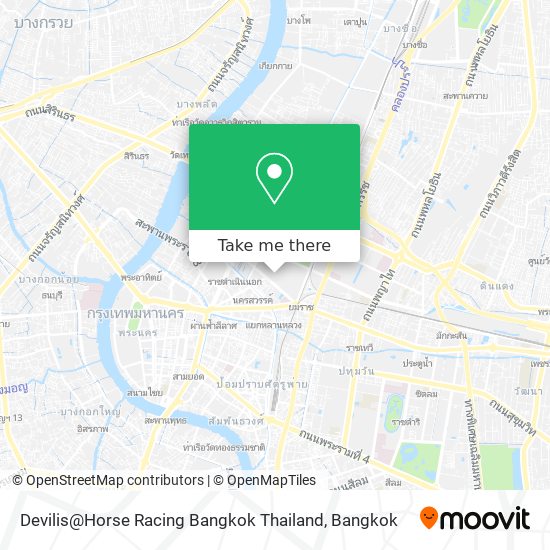 Devilis@Horse Racing Bangkok Thailand map