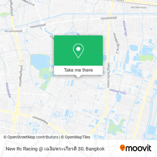 New Rc Racing @ เฉลิมพระเกียรติ 30 map