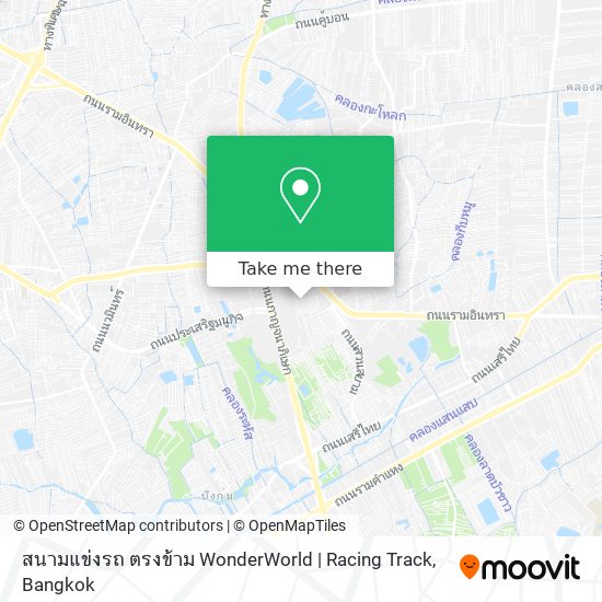 สนามแข่งรถ ตรงข้าม WonderWorld | Racing Track map