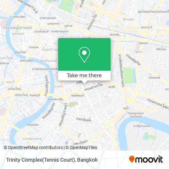 Trinity Complex(Tennis Court) map
